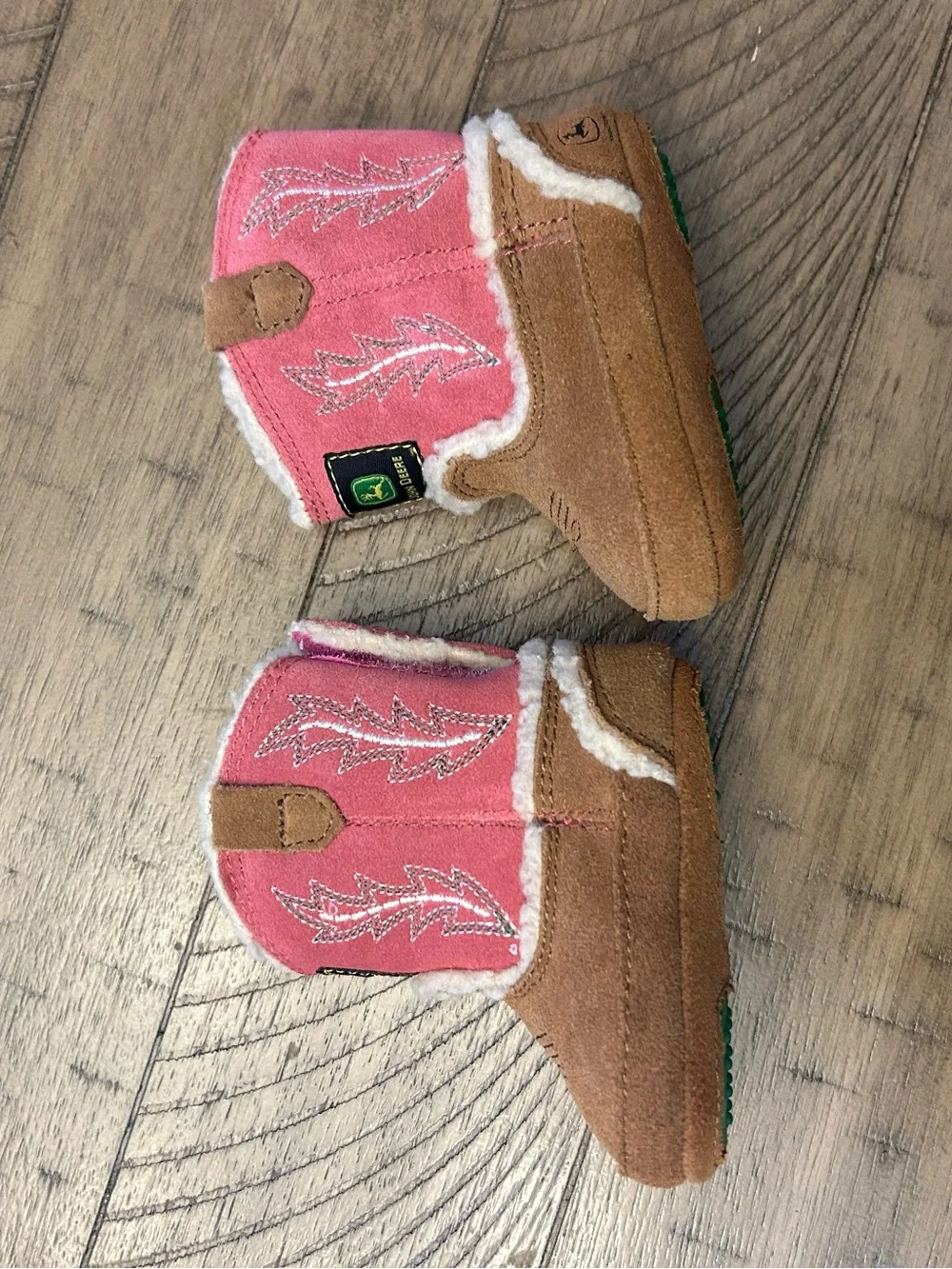 Size 1 Baby Girl John Deere boots